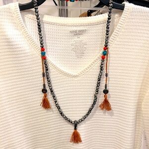 Artesian Made Tibetan Bone of Art Necklace